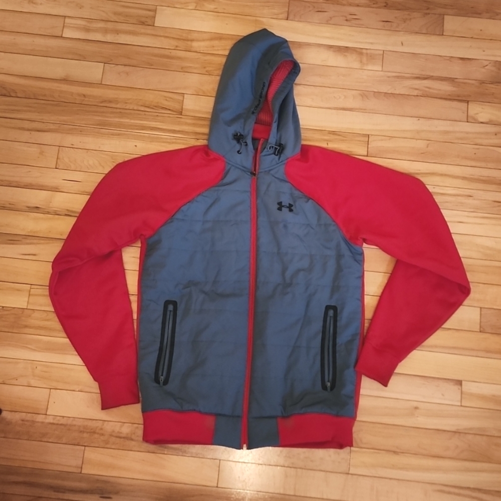 Under Armour Zip Up Hoodie Jacket Coat